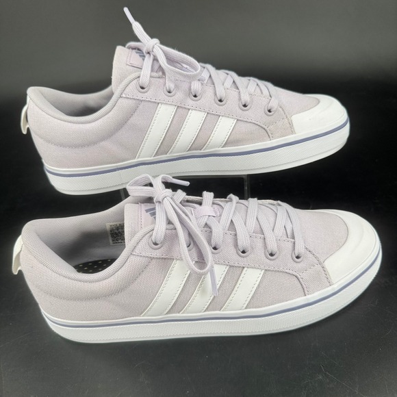 adidas Shoes - Adidas Bravada 2.0 Platform Lavender Purple Canvas Sneakers HP7998 Womens 9.5